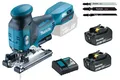 Makita DJV181RFJ Akku-Stichsäge 18V DJV181Z + 2x Akku 3Ah + Ladeg. / im Karton