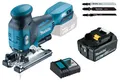Makita DJV181Z Akku-Stichsäge 18V mit 1x Akku 18V 5Ah und Ladegerät im Karton