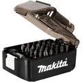 Makita E-00022 Akkustyle 31-teilig Bit-Set schwarz Kunststoff-Klappbox Bithalter