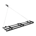 VEVOR Schleppegge 243,5x50 cm, Wiesenegge, Wiesenschleppe mit 183 cm Kette, Hochleistungs-Nivellierrechen, Verzinkter Stahl-Feldegge für Kiesauffahrten, Passend für ATVs, UTVs & Traktoren