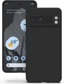 Handyhülle für Google Pixel 8 Pro, Silikon, 1mm Kamera & Displayschutz, Schwarz