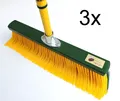 3x Krallenbesen Hof & Garten Premium 45cm - Mengenrabatt - Original Fritze®