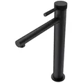 doporro Waschtischarmatur Design Waschbeckenarmatur Einhebelmischer WAO-7601 Waschtischarmatur schwarz 30.5 cm