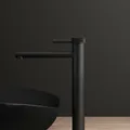Bad Armatur Waschbecken Armatur matt Schwarz Waschtischarmatur Einhebelmischer