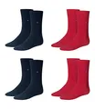 Tommy Hilfiger Herren Classic Business Socken 371111 4 Paar, Farbe:Mehrfarbig, Größe:39-42, Artikel:Socken tommy original 371111-085