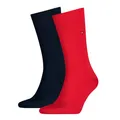 Tommy Hilfiger Herren Classic-Socken 2-er Pack| Gr. 39/42 | Tommy Original