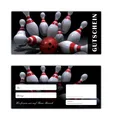 LYSCO Geschenkkarte Geschenkgutscheine Strike (Bowling-637) Kegeln Sport Bowlingkugel, Kegeln Sport Bowlingkugel Gewinnen Spaß Gesellschaft