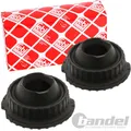 2 FEBI FEDERBEINLAGER DOMLAGER VORNE für AUDI A4 B5 A6 C5 A8 VW PASSAT 3B +KOMBI