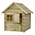SwingKing Spielhaus Louise Deluxe 120 cm x 120 cm x 160 cm