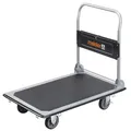 Meister Plattformwagen bis 300 kg Tragkraft Transporthilfe mit Lenkrollen