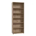 FORTE TEMPRA 2 Regal mit 5 Einlegeböden, Holzwerkstoff, Artisan Eiche Dekor, (B x H x T) 73,7 x 197,5 x 34,8 cm