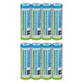 8 STK. Akku NI-MH Mignon AA HR6, KR6, LR6, R6, L6-2600mAh
