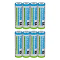 8 x Akku-King Akku Ni-MH Mignon AA HR6 / KR6 / LR6 / R6 / L6 - 2600mAh 1.2V RTU