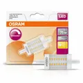 Osram GmbH Osram LED Leuchtmittel Star Line 78mm 8W = 75W R7s klar FS warmweiÃŸ 2700K DIMMBAR
