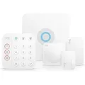 Ring Alarm Security Kit, 5 piece - 2nd Generation, Weiß, Tasten, Kabellos, Wi-Fi 5 (802.11ac), 5 GHz, Android, iOS, WLAN