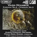 Vagn Holmboe - Symphonies Nos. 4 and 5 (Hughes, Aarhus... - Vagn Holmboe CD 4JVG