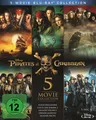 Fluch der Karibik  1-5 Collection (BR) Pirates of the Caribbean, 5Disc - Disney