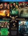 Pirates of the Caribbean - 5-Movie Collection # 5-BLU-RAY-BOX-NEU
