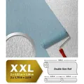 Edem Strukturtapete 80374BR60 Dekorative Decken Wand Vliestapete zum Überstreichen 26,50qm, strukturiert, matt, Strukturmuster, Textil-Optik, (1 XXL Rolle, doppelte Breite, 26,5 qm), Strukturvliestapete zum Überstreichen, weiß weiß 1.06 m x 25.05 m