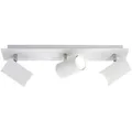 Trio Strahler Marley Metall Weiß