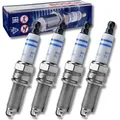4x Bosch PLKR7B8E Zündkerze für MERCEDES BENZ C KLASSE CLC CLK CLS E G GL
