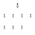 8 x Zündkerze BOSCH für MERCEDES-BENZ CLK (C209), CLK kabriolet