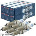 6x BOSCH YR6NPP332 Zündkerze 0 242 140 512 entstört Mercedes CLK M GL C E Klasse