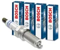 4x BOSCH ZÜNDKERZEN MERCEDES BENZ C KLASSE CLC CLK CLS E G GL 0 242 140 512