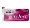 Fripa Haushaltshobel fripa 1040801 Toilettenpapier Select, 4-lagig, hochweiß 8 Rollen