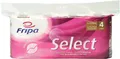 Fripa Toilettenpapier Select 4-lagig hochweiß Tissue 8 Rollen à 160 Blatt