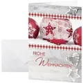 Sigel DS053 Weihnachtskarte + Briefumschlag Winter Feeling DIN A6 220 g/m2 Mehrfarbig 25 St.