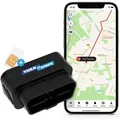 Yukatrack GPS-Tracker OBD, 2G SIM, ohne Abo, für Fahrzeuge, unbegrenzte Laufzeit