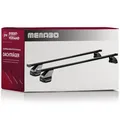 Stahl Dachträger Menabo Omega Black für Mazda 2 Typ DE_ / DH_ neu