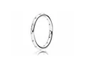 Pandora 190945CZ-48 - Einfacher Funkelnder Band-Ring - Sterling Silber - Zirkonia - Gr. 48