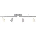 Neuhaus Pure Led-Strahler Pure-Mira, Alu, Metall, Kunststoff, Uni,Uni, länglich,länglich, 95x22.5x101 cm, Farbtemperaturwechsler, Lampen & Leuchten, Innenbeleuchtung, Leuchten nach Räumen, Wohnzimmerlampen