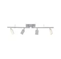Paul Neuhaus LED Deckenleuchte LED Deckenlampe PURE MIRA, CCT-Farbtemperaturregelung, Dimmfunktion, Memoryfunktion, 4xLED-Board/6,10W/2700-5000K, warmweiß bis kaltweiß, CCT Lichtfarbwechsel Spot dimmbar Fernbedienung