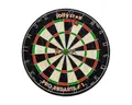 Jollystar Dartscheibe Profi Bristle Dartscheibe mit Metallring Turniermaß 38 kg, (Dartscheibe, 1-tlg., Einzelartikel), Professionelle Bristle Dartscheibe mit selbstheilender Sisaloberfläche