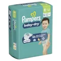 Procter & Gamble Service GmbH Pampers Baby Dry 6 Extra Large Windeln, 13-18 kg, Babywindeln mit Auslaufschutz die ganze Nacht, 1 Single Packung = 24 Windeln 8006530143639
