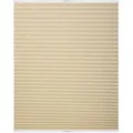 Lichtblick Plissee Klemmfix, creme, 80 x 130 cm, ohne Bohren, zum Klemmen