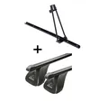 VDP Dachträger (Für Ihren Opel Astra H SW 5 Türer 2004-2011, Dachträger und Fahrradträger/Fahrradhalter im Set), Fahrradträger ORION + Dachträger Original Stahl kompatibel mit Opel Astra H Kombi 5 Türer 2004-2011