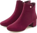 LASCANA Stiefelette Sommerstiefelette bordeaux Größe 43
