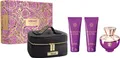 Versace Pour Femme Dylan Purple Eau De Parfum Spray 100ml Set 4 Pieces