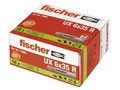 Fischer Universaldübel UX 6x35 R mit Rand, 77889, VPE 50 Stück