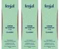 fenjal CLASSIC Creme de Parfum FLUID 3 x 100ml für Dekolleté Arme und Schultern