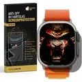6x ANTI-SPY 9H Panzerglas für Apple Watch Ultra 49 mm PRIVACY echtes Tempered Panzerhartglas Displayschutz Schutzglas Schutzfolie Panzerfolie Screen-Protector