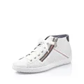 Rieker Damen Low-Top Sneaker L9427, Frauen Halbschuhe, lose Einlage,Turnschuhe,Laufschuhe,straßenschuhe,Strassenschuhe,Weiss (80),40 EU / 6.5 UK