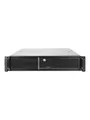 Chieftec UNC-209SR-B - rack-mountable - 2U - ATX - Gehäuse - Server (Rack) - Schwarz