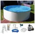 Clear Pool Rundpool MAUI I (Set, 7-tlg), inkl. umfangreichem Zubehör in verschiedenen Größen
