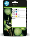 HP 937 - 4er-Pack - Schwarz, Cyan, Magenta, Gelb