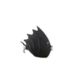 Casablanca - Figur/Dekofigur - Fisch - Poly - Farbe: schwarz - 26 x 29 cm